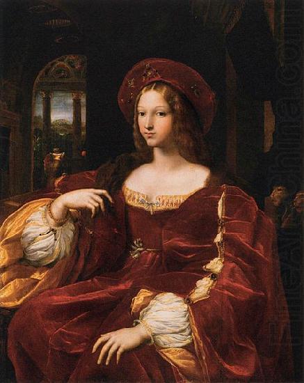 Portrait of Dona Isabel de Requesens, RAFFAELLO Sanzio